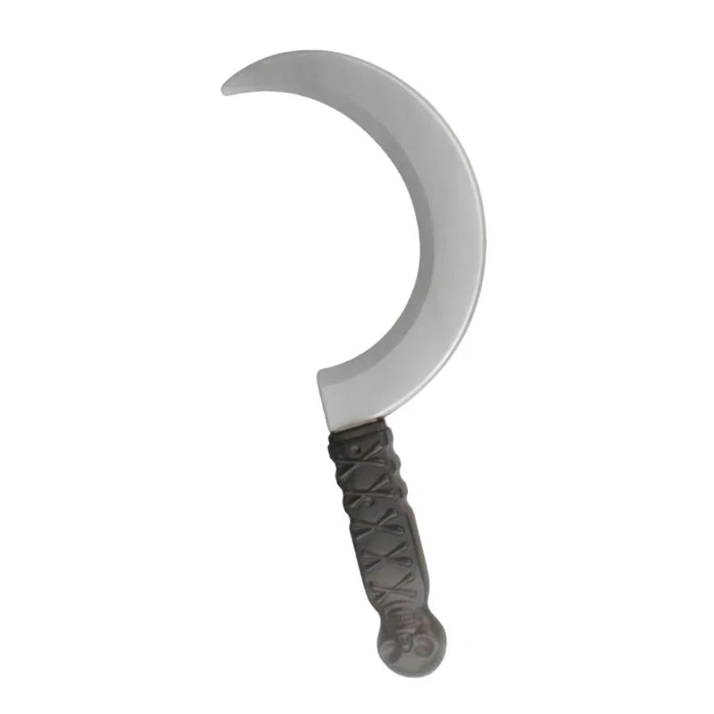 Fake Curved Sickle Knife 34cm Halloween Accessories