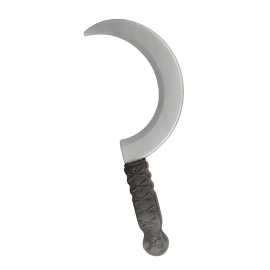 Fake Curved Sickle Knife 34cm Halloween Accessories
