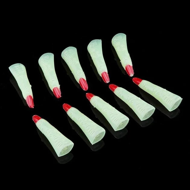 Glow In The Dark Wicked Long Witch Nails