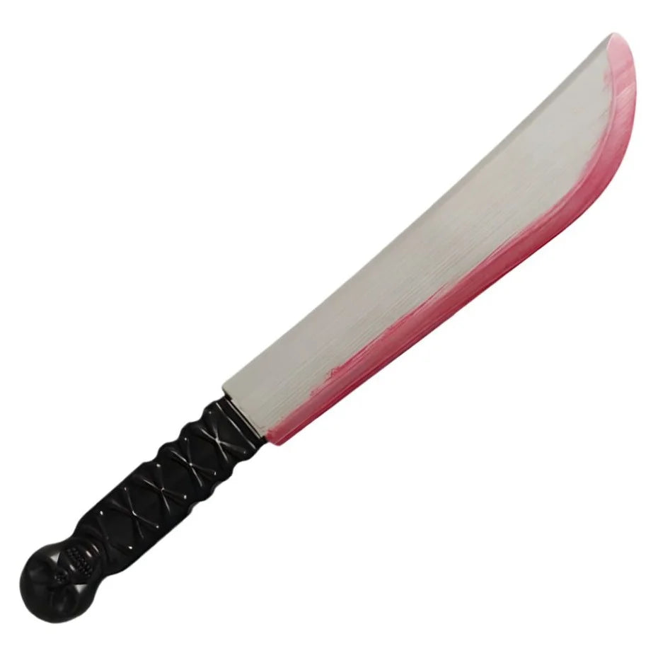 Fake Bloody Machete Knife 41cm Halloween Accessories