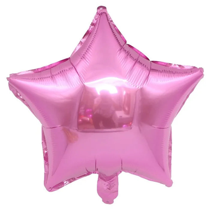 Light Pink Star Shape Foil Balloon 45cm (18")