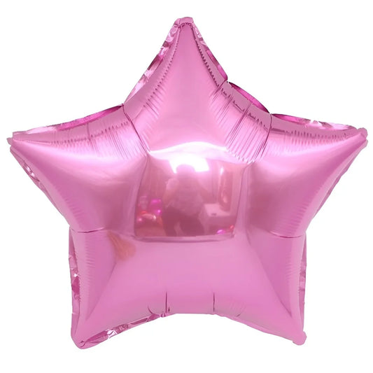 Light Pink Star Shape Foil Balloon 45cm (18")