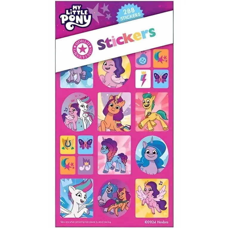 My Little Pony Sticker Book 288pk (12 Sheets)