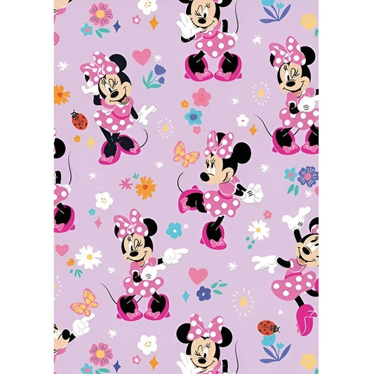 Minnie Mouse Gift Wrap 1 Sheet Folded