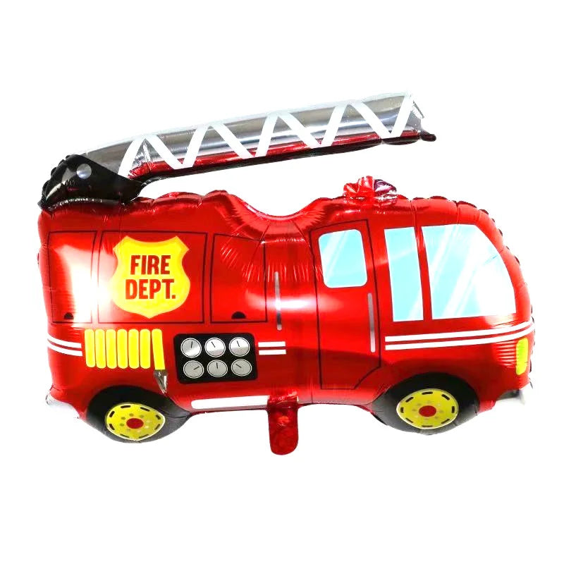 Giant Fire Truck Foil Balloon 80cm (31.5")