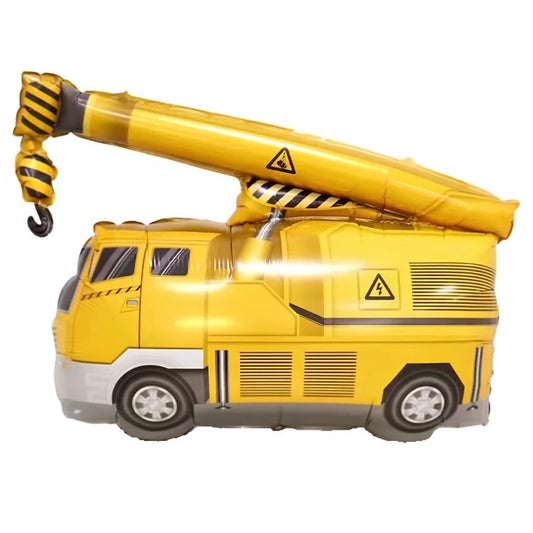 Giant Crane Truck Foil Balloon 83cm (32.5")