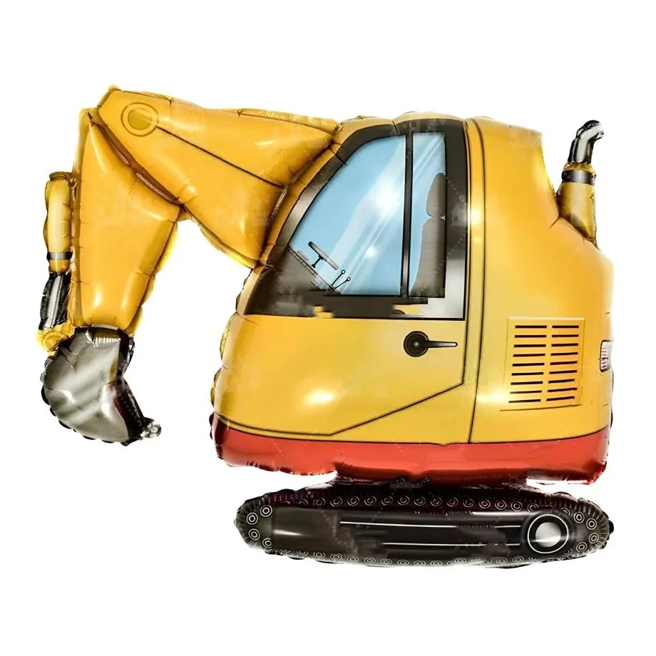 Large Excavator Foil Balloon 75cm (29.5") Digger