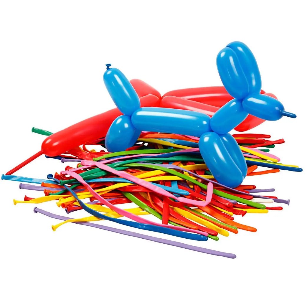 Assorted 260s Modelling Fashion Latex Balloons 100pk Twist & Shape - NextParty