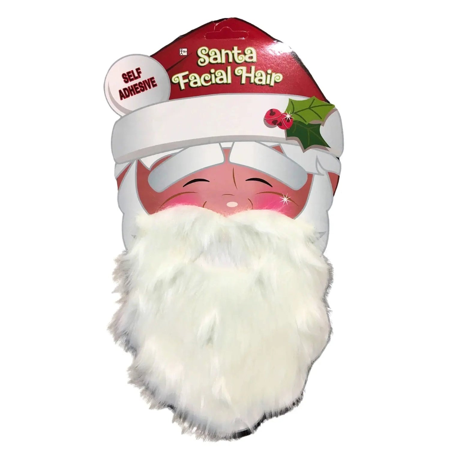 Christmas Santa Beard 1pc Moustache Facial Hair - NextParty