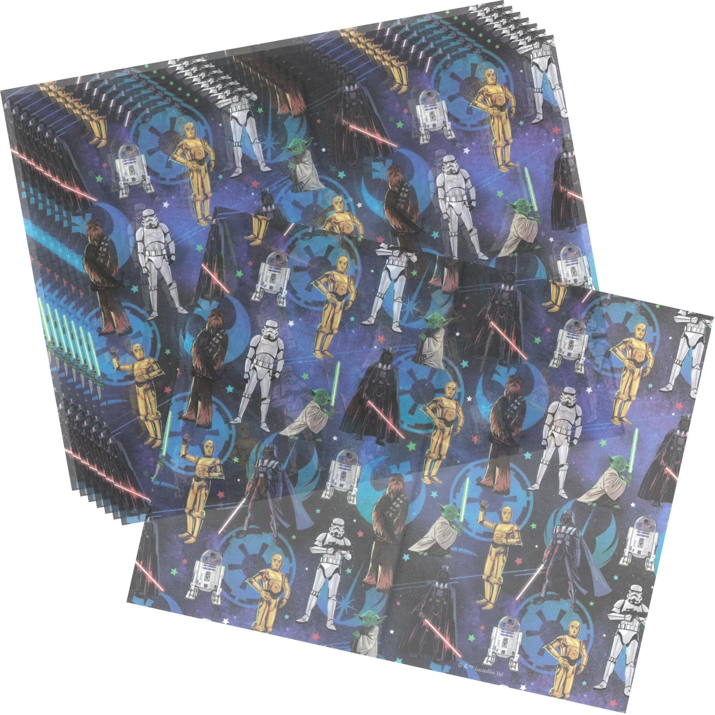 Star Wars Grease Proof Papers 8pk May The Force Be With You