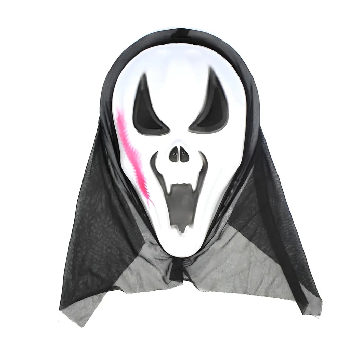 Hooded Ghost Mask Halloween Accessories - NextParty