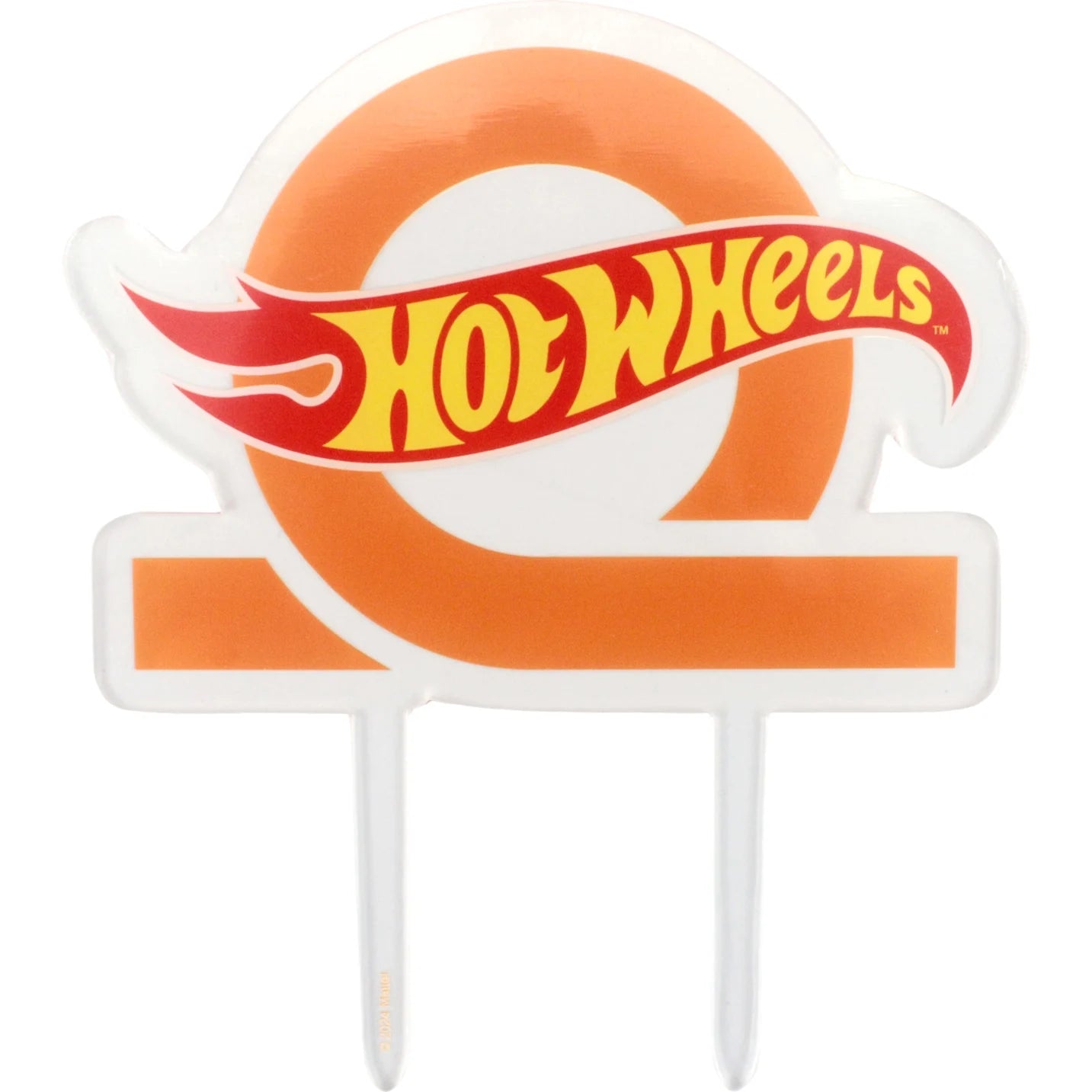Hot Wheels Cake Topper 1pc 15cm x 17.3cm Acrylic - NextParty