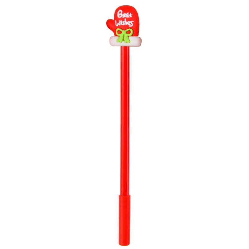 Christmas Gel Pens 10pcs Assorted Colours & Designs