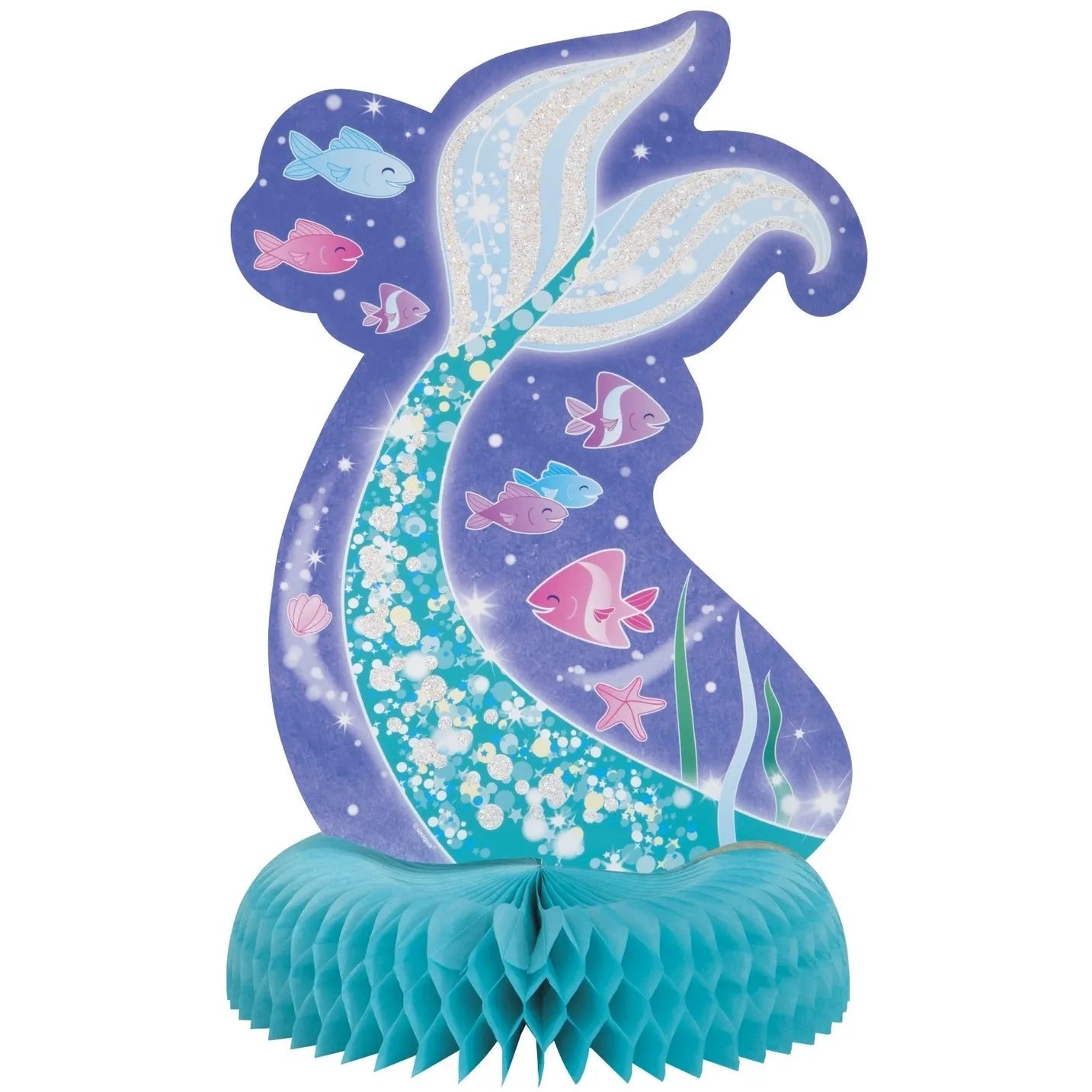 Mermaid Honeycomb Centrepiece 35cm (14") - NextParty