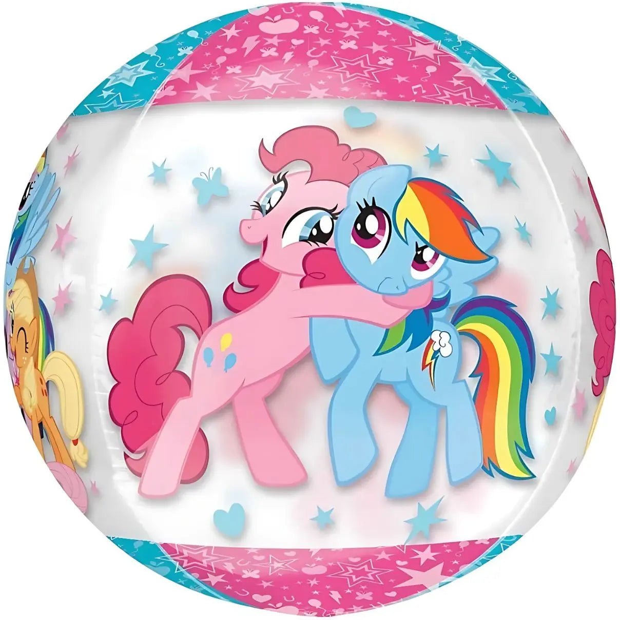 Orbz XL Clear My Little Pony Shaped Balloon 38cm x 40cm G40 - NextParty