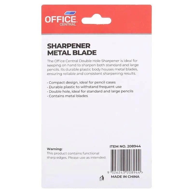 Pencil Sharpeners 6pk Double Blade - NextParty