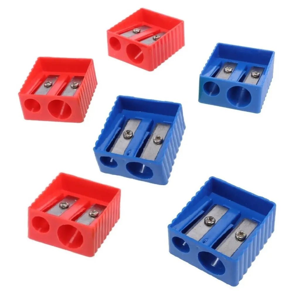 Pencil Sharpeners 6pk Double Blade - NextParty