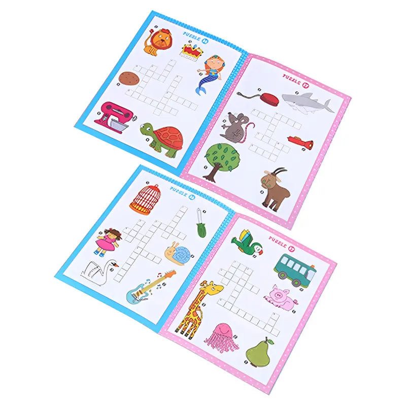 Picture Cross Word Activity Books 2pk 32 - Page 270mm x 197mm - NextParty