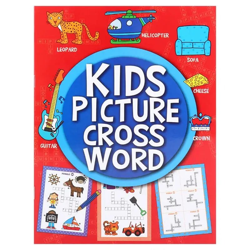 Picture Cross Word Activity Books 2pk 32 - Page 270mm x 197mm - NextParty