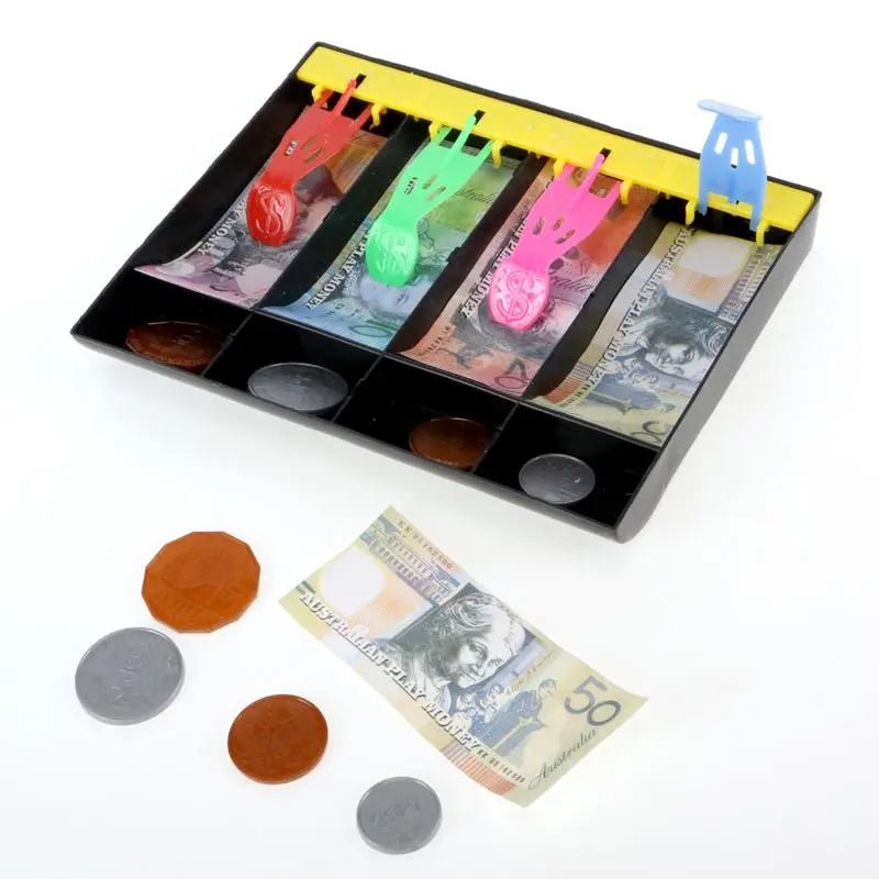 Play Money In Drawer Cash Cashier Australian Currency - NextParty