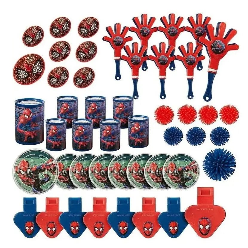 Spider - Man Mega Mix Favours 48pcs Value Pack - NextParty