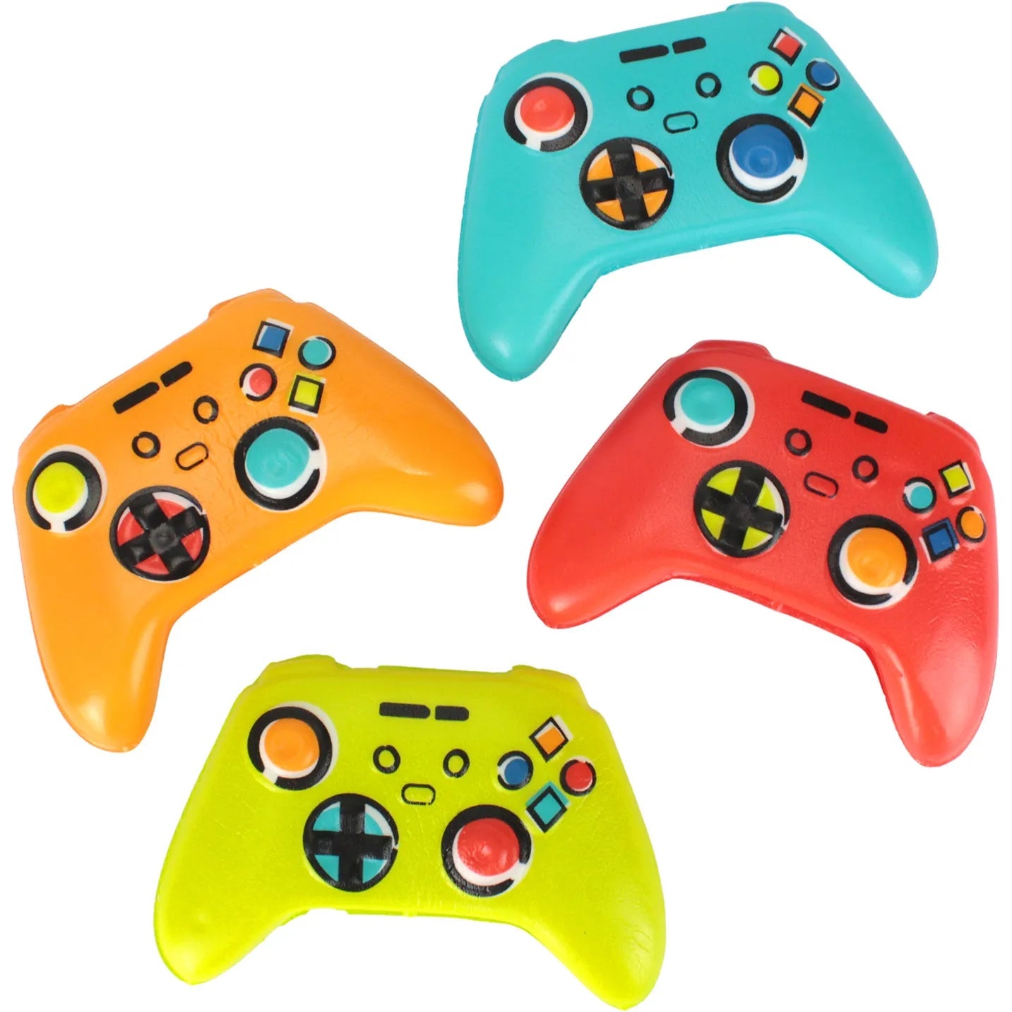 Squishy Game Controller Toys 4pk Party Favours - NextParty