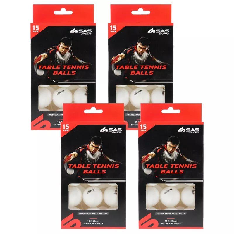 Table Tennis Balls 60pcs ABS Ping Pong - NextParty