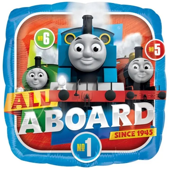 Thomas The Tank Engine Foil Balloon 43cm (17") Square - NextParty
