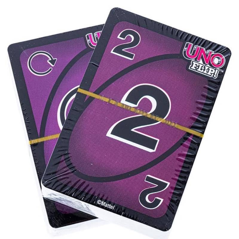 UNO Flip! Cards Double Side Playing Cards - Turn Over - NextParty