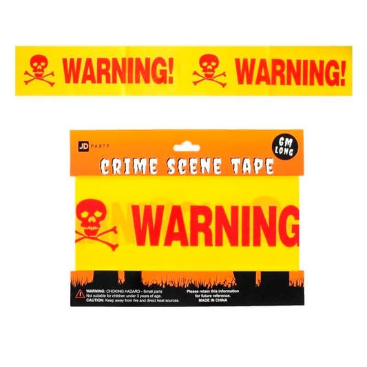 Warning Tape 6M Halloween Crime Scene - NextParty